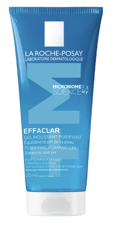La Roche-Posay Toleriane Purifying Foaming Face Wash for oily and sensitive skin, contains niacinamide and ceramide for hydration